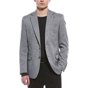 Scotch & Soda Mens Modern Fit Jacket, Grey